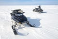 Snowmobile, Snowmobiles, Snowmobiling, Winter Sports Fun Royalty Free Stock Photo