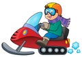 Snowmobile theme image 1