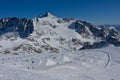 Snowpark in Austria Royalty Free Stock Photo