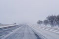 Snowplow on Highway