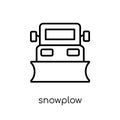 Snowplow icon from collection.