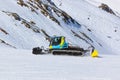 Snowplow at Mountains ski resort - Innsbruck Austria