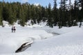 Snowshoeing in Mount Seymour in North Vancouver