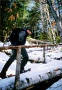 Snowshoeing in Quebec