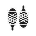 Snowshoes icon. Trendy Snowshoes logo concept on white background from Winter collection