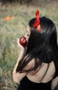 Snowwhite from fairy tales Royalty Free Stock Photo