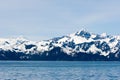 Snowy Alaska mountain peaks