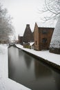 Snowy china kiln Royalty Free Stock Photo