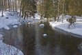 Snowy creek