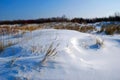 Snowy dunes