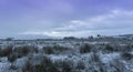 Snowy English Countryside