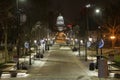 Snowy evening in Madison, WI