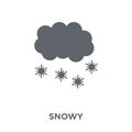 Snowy icon from collection.