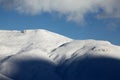 Kayseri Erciyes Mountain Kayseri City Royalty Free Stock Photo