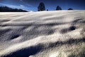 Snowy landscape in the Austrian mountains Royalty Free Stock Photo