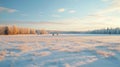 Winter Wonderland: Captivating Rural Life Scenes In 32k Uhd Royalty Free Stock Photo