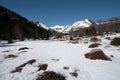 Snowy landscape in Donezan, Pyrenees