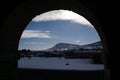 Snowy landscapes in the mountains of the Cordillera Cantabrica Royalty Free Stock Photo