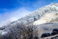 Snowy Mount Beshtau