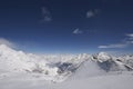 Snowy Mountain Landscape in Switzerland