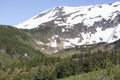 Snowy Mountain On May In Juneau Royalty Free Stock Photo