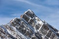 Snowy mountain peak Royalty Free Stock Photo