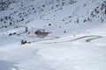 Mountain Road in Winter