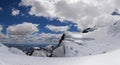 Snowy mountains of Altai