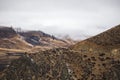 Snowy Mountains in High Desert