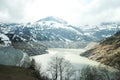 Emosson Dam, Valais, Switzerland Royalty Free Stock Photo