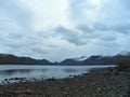 Snowy Mountains and Lake view