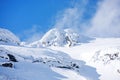 Snowy mountainside Royalty Free Stock Photo