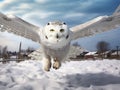 Snowy Owl Royalty Free Stock Photo