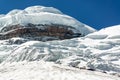 Snowy Peak of Cotopaxi Volcano Royalty Free Stock Photo