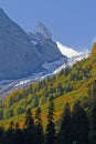 The snowy peaks of the Caucasus Royalty Free Stock Photo