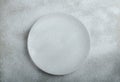 Snowy plate background Royalty Free Stock Photo