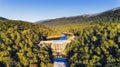 D SM Snowy river Dam Royalty Free Stock Photo