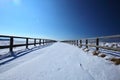 Snowy road