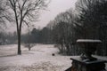 Snowy Road during winter