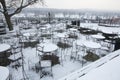 Snowy seating