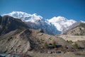 Snowy Tibetan mountains Royalty Free Stock Photo