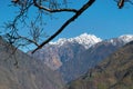 Snowy Tibetan mountains Royalty Free Stock Photo