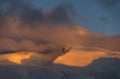 Snowy Uludag mountains