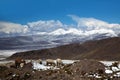 Snowy Views enroute to Colca Canyon Royalty Free Stock Photo