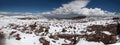 Snowy Views enroute to Colca Canyon Royalty Free Stock Photo