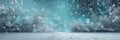 snowy winter background for your christmas photo card