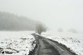 Snowy winter landscape