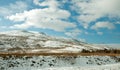 Winter snow in the Brecon beacons.