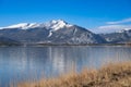 Snowy Mountain Reflections