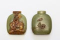 Snuff bottle,The jade carving bottle,